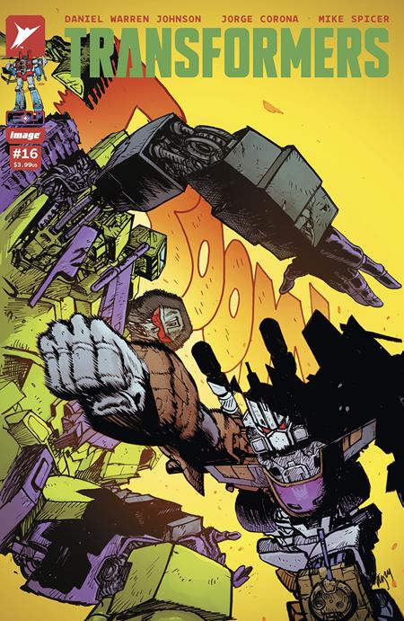 TRANSFORMERS #16 CVR A WARREN JOHNSON & SPICER