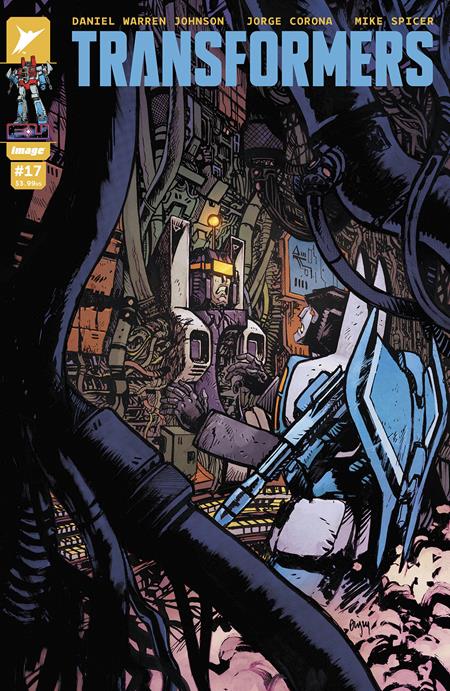 TRANSFORMERS #17 CVR A WARREN JOHNSON & SPICER