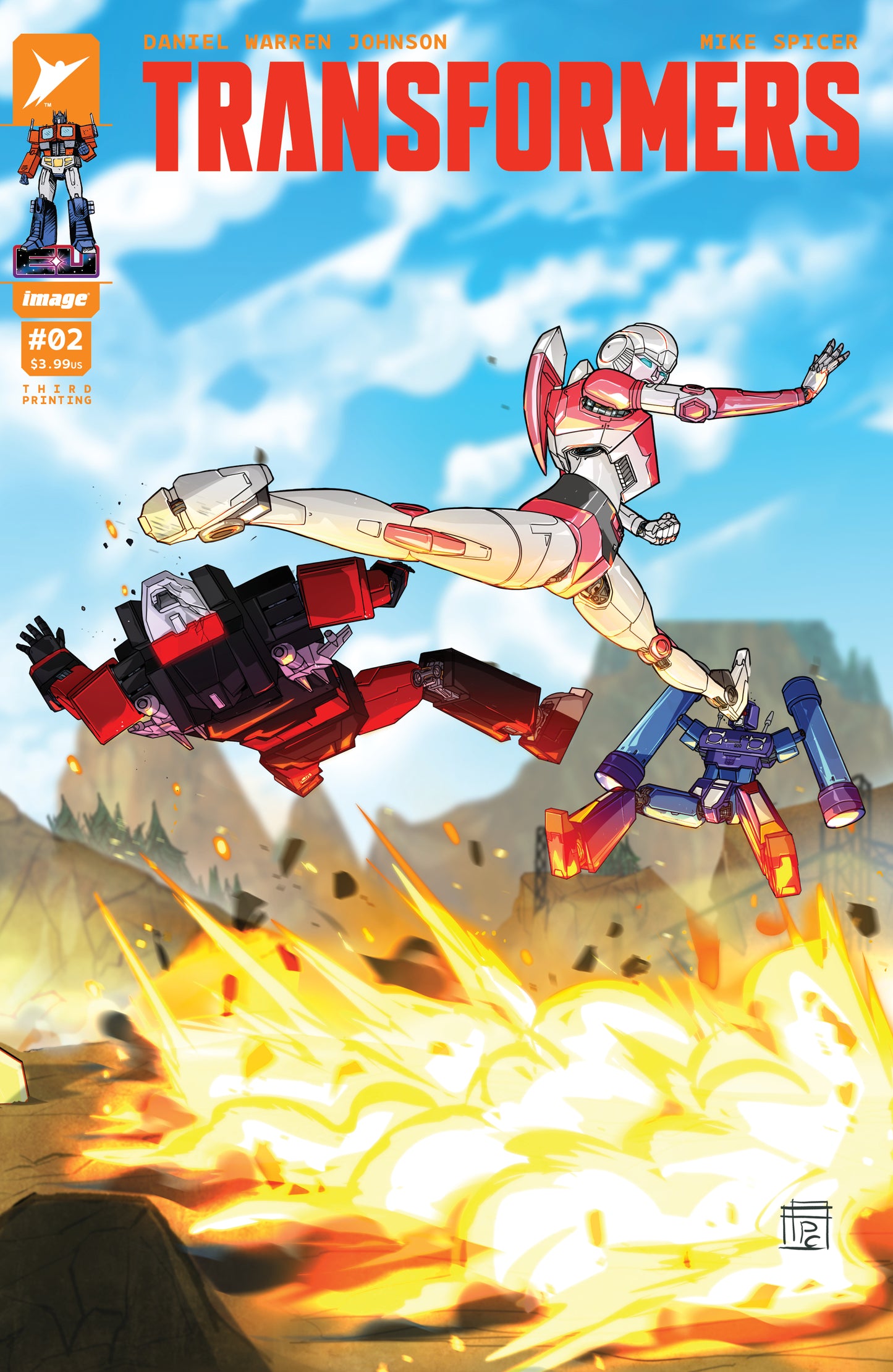 TRANSFORMERS #2 Third Printing GERARD PAREL, FREDERIC PHAM CHUONG - PREORDER 24/1/24