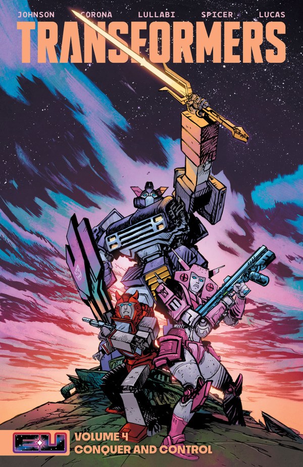 Transformers Vol. 4 Conquer and Control TP Daniel Warren Johnson Direct Market Variant