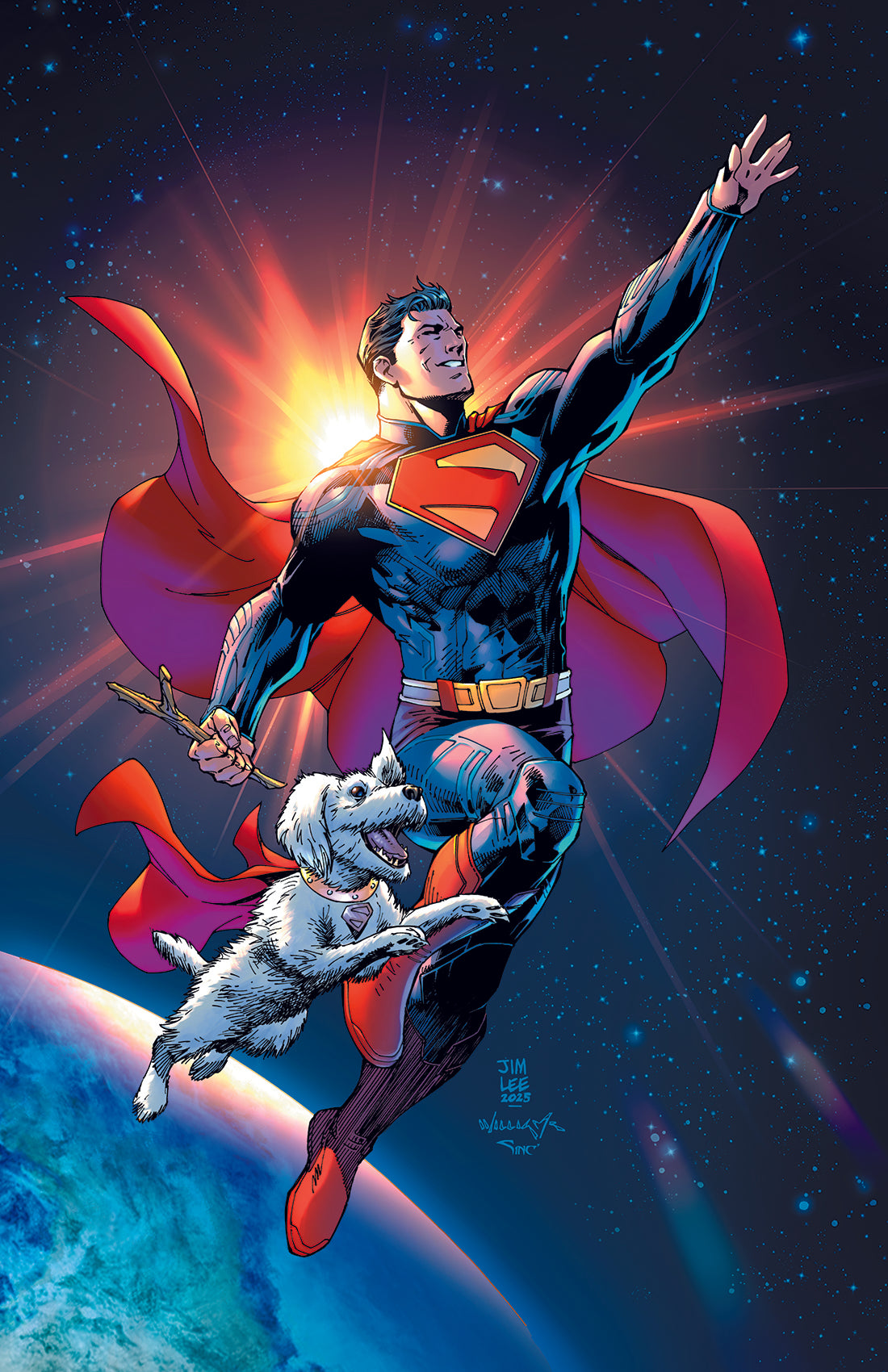 SUPERMAN UNLIMITED #1 CVR G JIM LEE SUPERMAN MOVIE CARD STOCK VAR