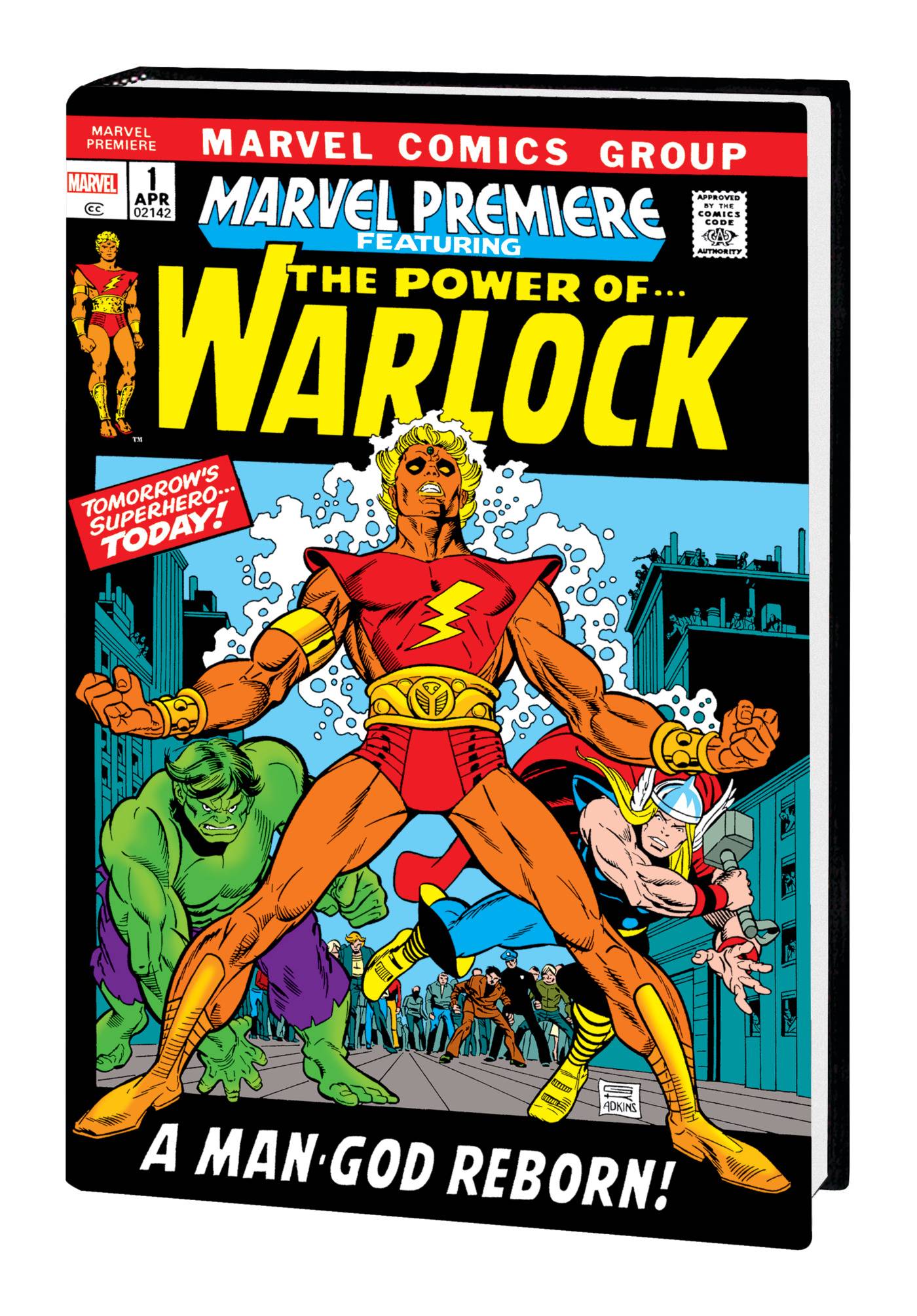 ADAM WARLOCK OMNIBUS HARDCOVERC GIL KANE COVER
