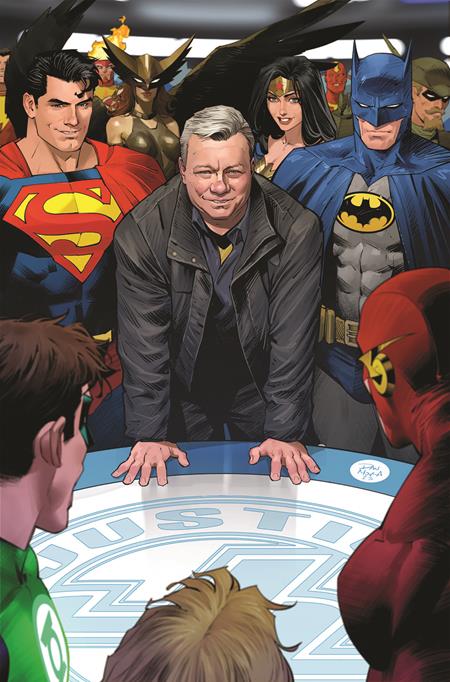 BATMAN SUPERMAN WORLDS FINEST #25 CVR G DAN MORA WILLIAM SHATNER CAMEO CARD STOCK VAR - PREORDER 19/3/24