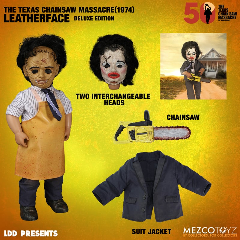 Living Dead Dolls Present The Texas Chainsaw Massacre (1974): Leatherface - Deluxe Edition - PREORDER