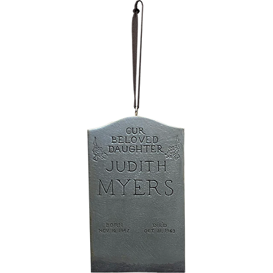 HOLIDAY HORRORS - HALLOWEEN (1978) - JUDITH MYERS TOMBSTONE ORNAMENT –  PRESALE DUE 30/9/24