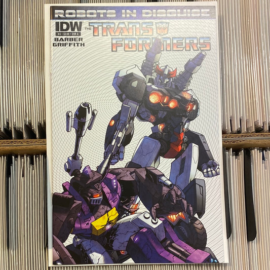 TRANSFORMERS ROBOTS IN DISGUISE #4 CVR A GRIFFITH