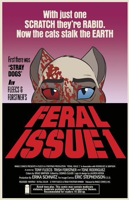 FERAL #1 CVR B TRISH FORSTNER & TONY FLEECS