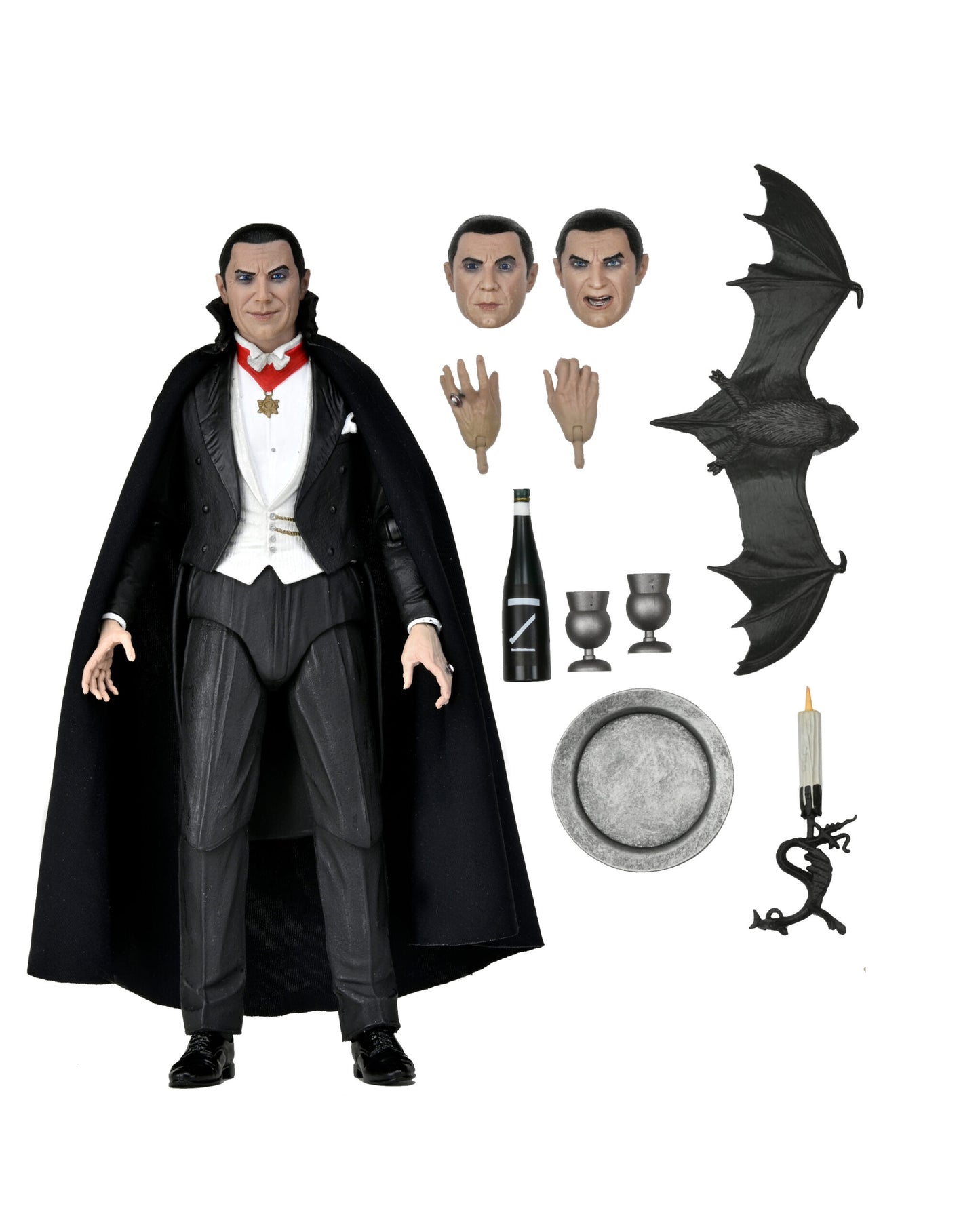 Universal Monsters 7″ Scale Action Figure – Ultimate Dracula (COLOUR)