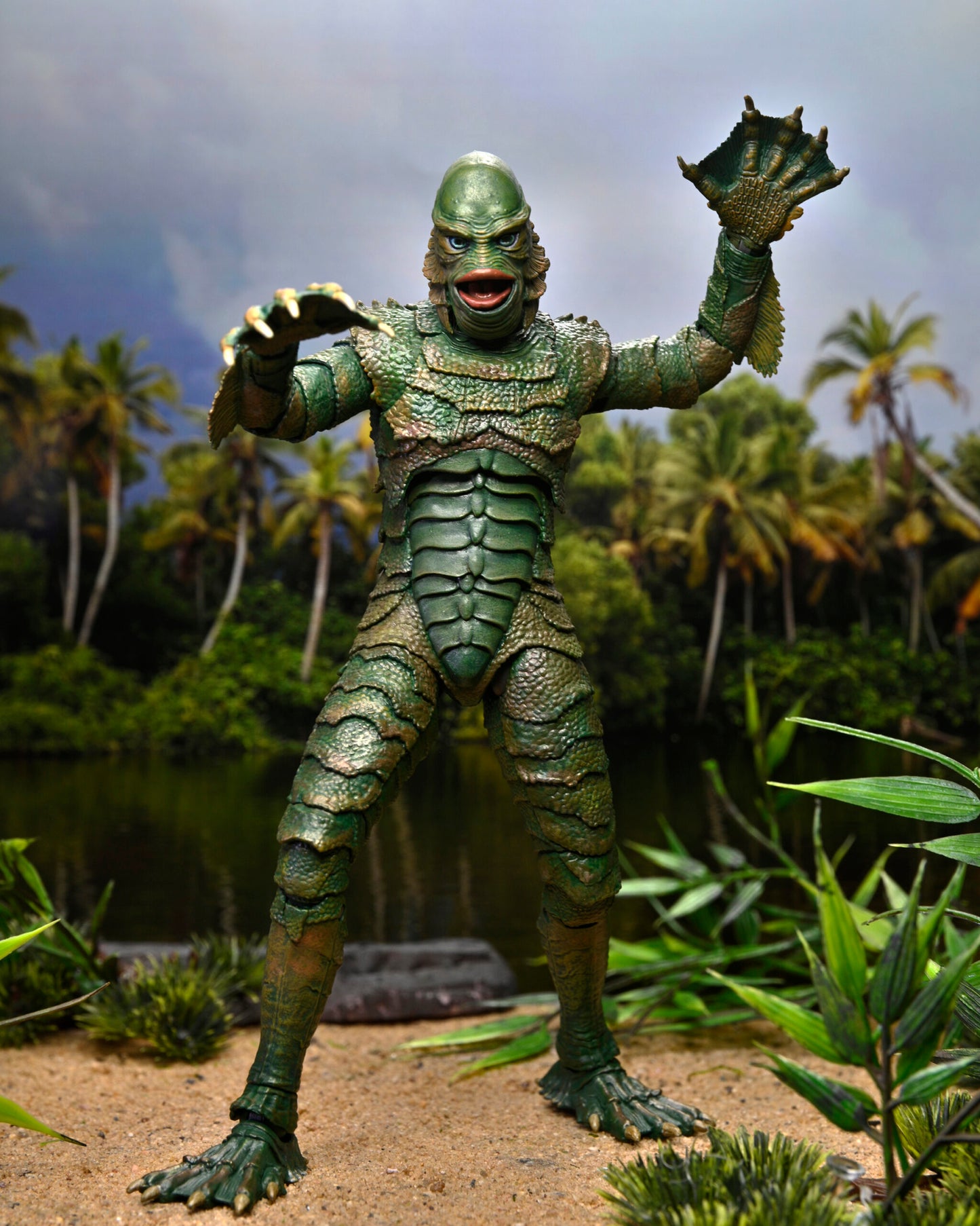 Universal Monsters 7″ Scale Action Figure – Ultimate Creature From The Black Lagoon (COLOUR)