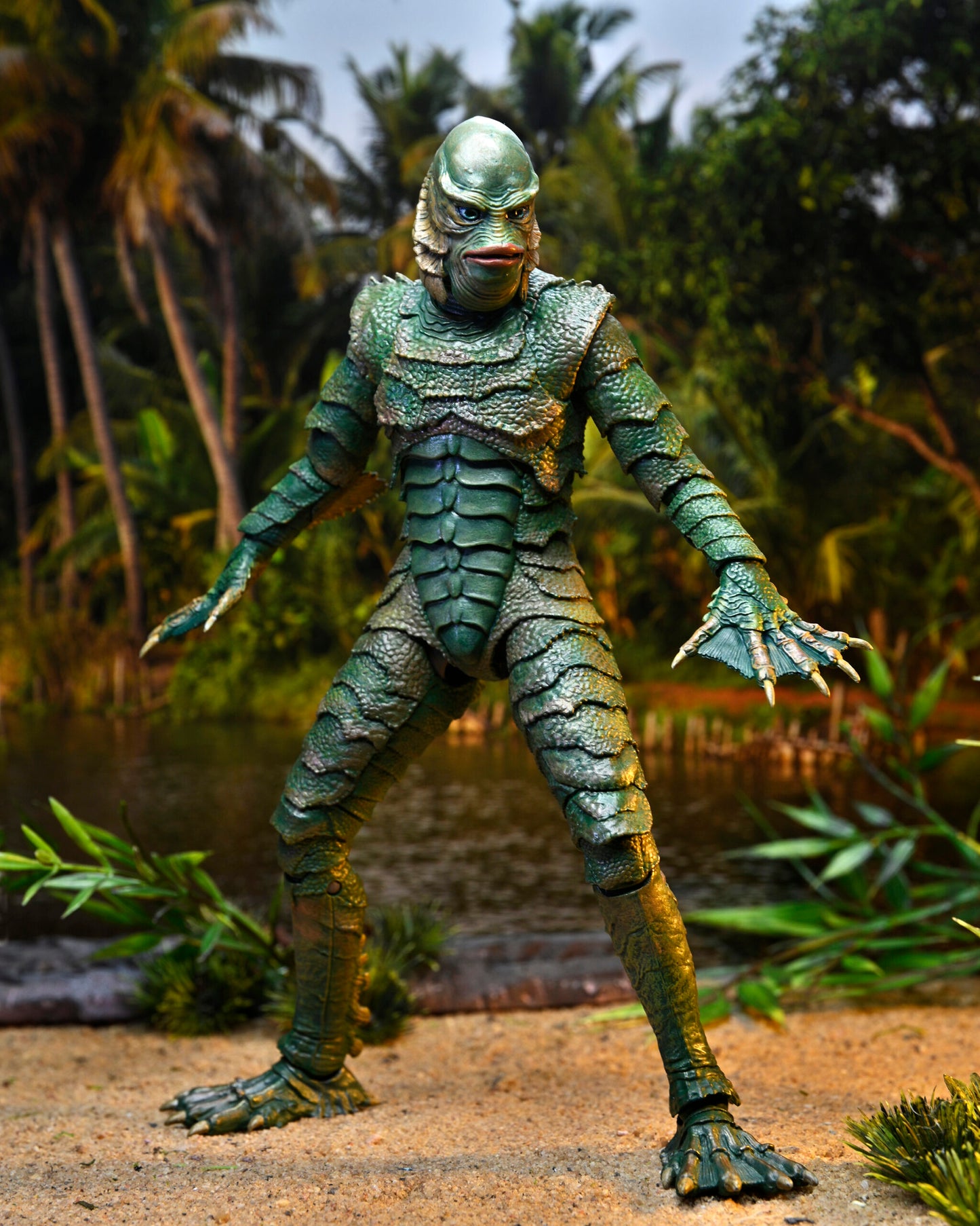 Universal Monsters 7″ Scale Action Figure – Ultimate Creature From The Black Lagoon (COLOUR)