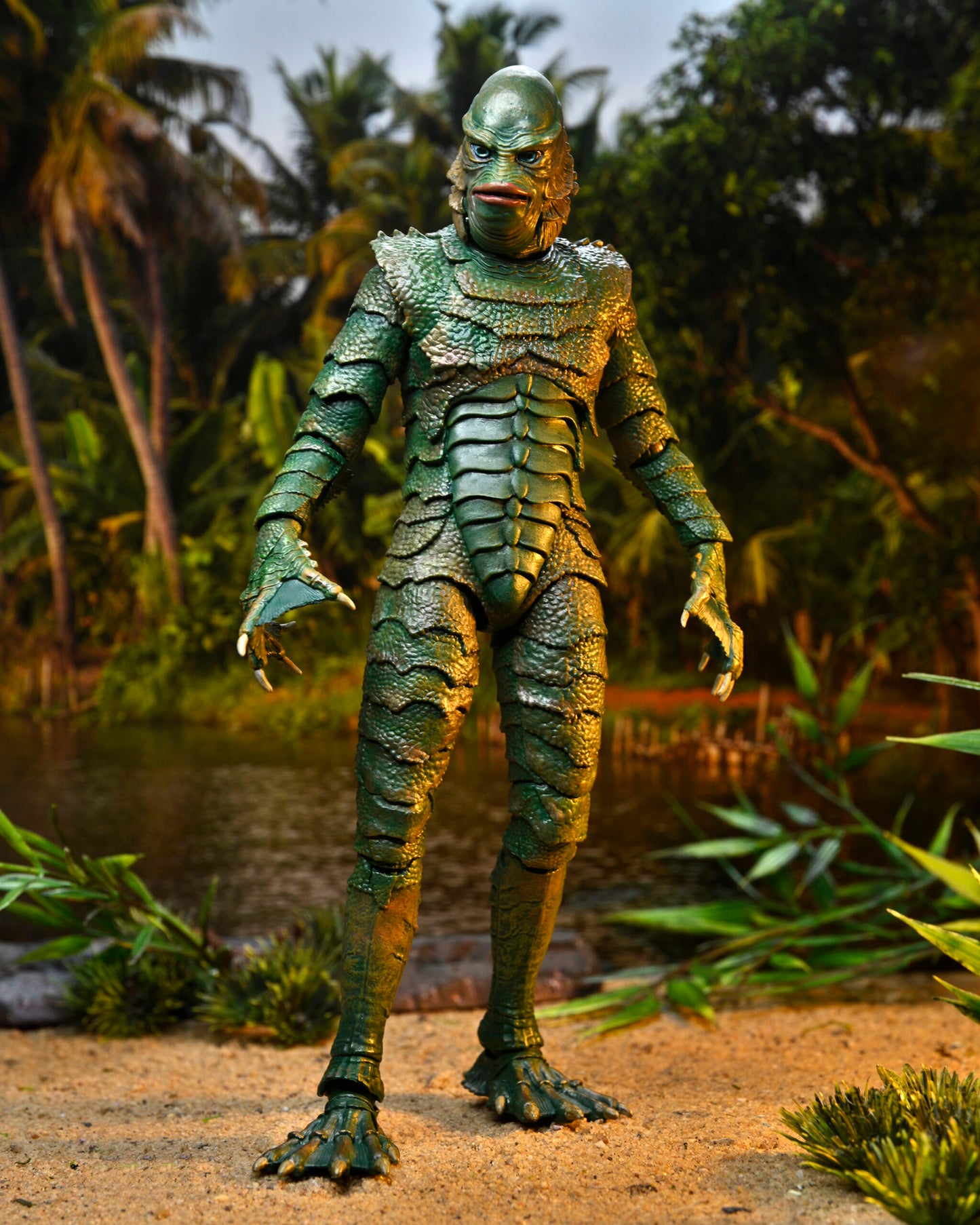 Universal Monsters 7″ Scale Action Figure – Ultimate Creature From The Black Lagoon (COLOUR)