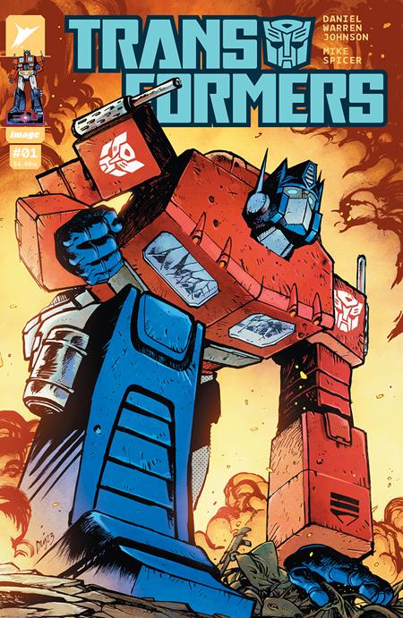 TRANSFORMERS #1 CVR A DANIEL WARREN JOHNSON - First Printing