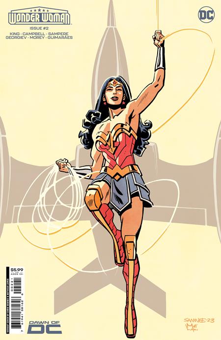 WONDER WOMAN #2 CVR B CHRIS SAMNEE CARD STOCK VAR - PREORDER (17/10/23)