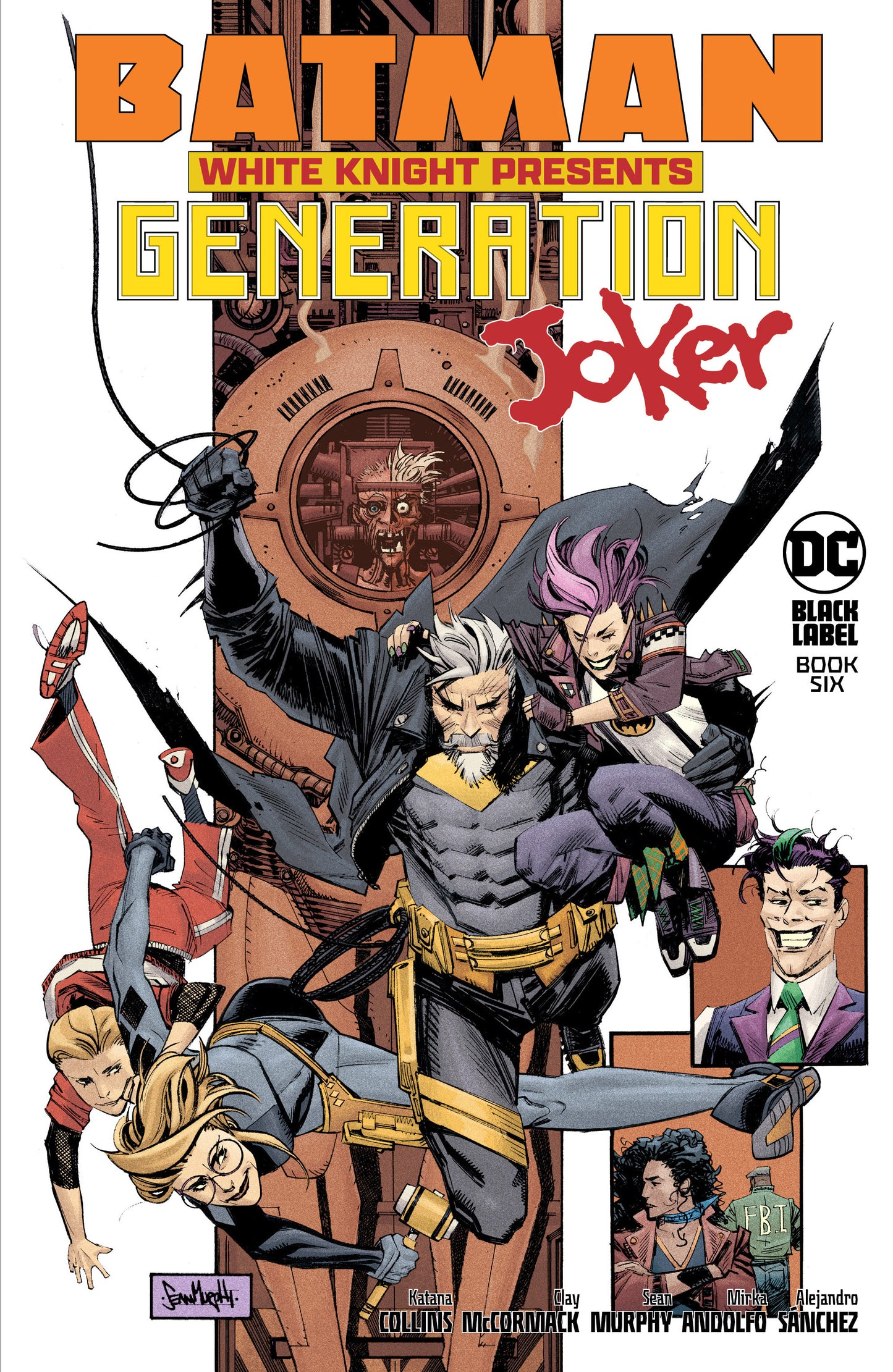 BATMAN WHITE KNIGHT PRESENTS GENERATION JOKER #6 (OF 6) CVR A SEAN MURPHY (MR) - PREORDER (10/10/23)