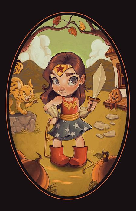 WONDER WOMAN #2 CVR G CHRISSIE ZULLO TRICK OR TREAT CARD STOCK VAR - PREORDER (17/10/23)