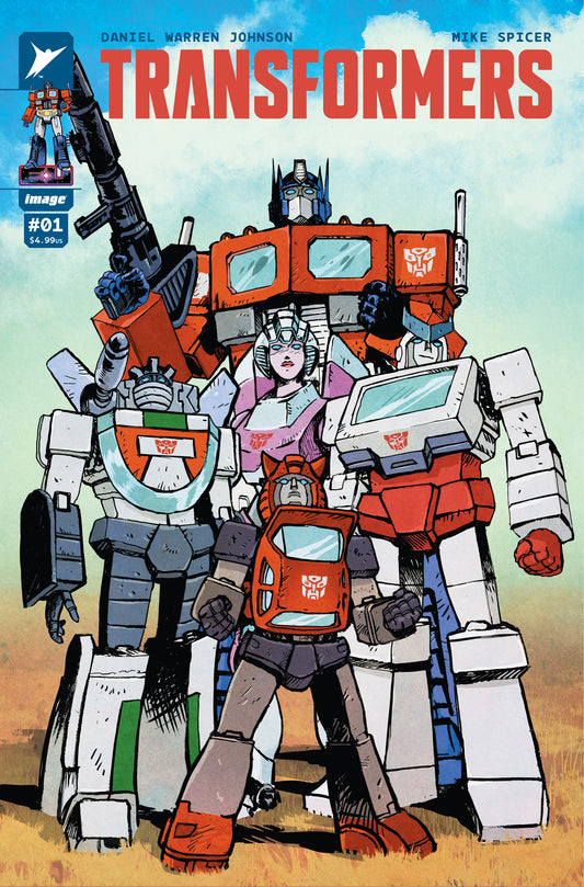 TRANSFORMERS #1 CVR B DANIEL WARREN JOHNSON AND MIKE SPICER VAR