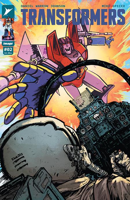 TRANSFORMERS #2 CVR A DANIEL WARREN JOHNSON & MIKE SPICER - First Printing