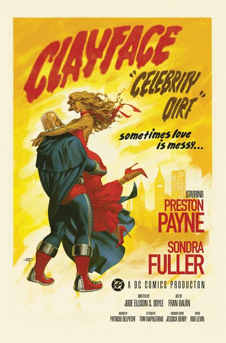 CLAYFACE CELEBRITY DIRT #5 (OF 6) CVR C DAVID TALASKI CARD STOCK VAR - PREORDER (FOC 19/10/26) DUE IN STORE 11/11/26
