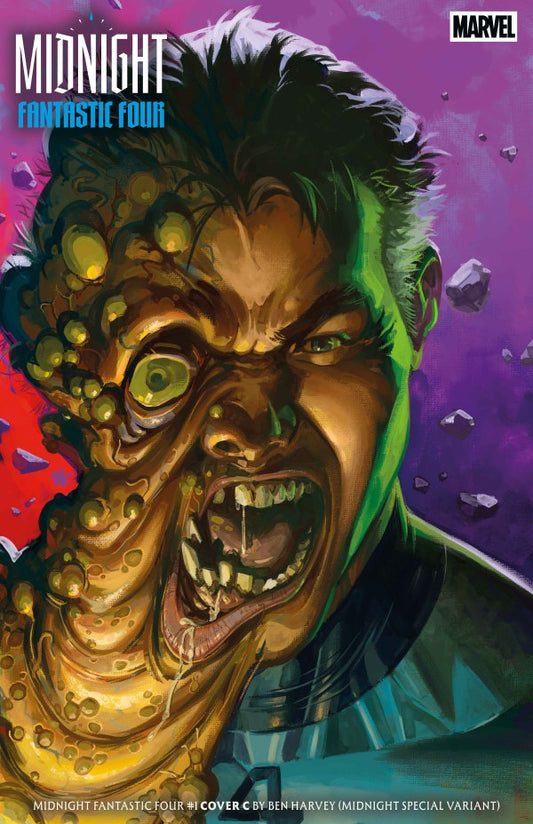 MIDNIGHT FANTASTIC FOUR #1 CVR C BEN HARVEY MIDNIGHT SPECIAL VAR - PREORDER (FOC 31/8/26) DUE IN STORE 7/10/26