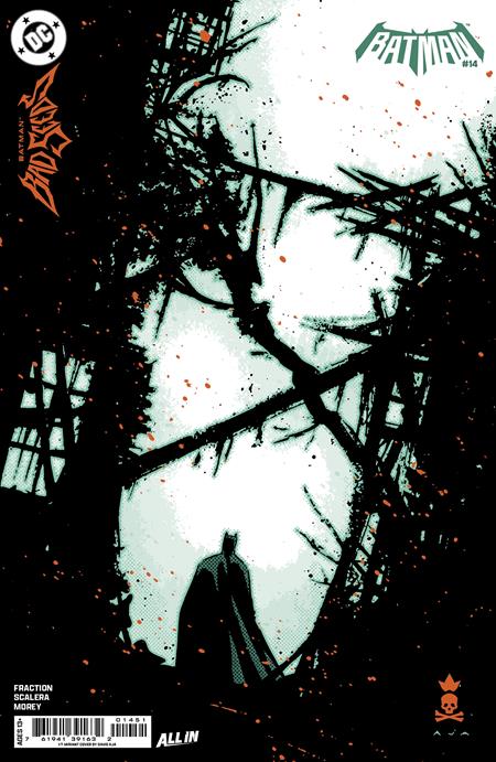 BATMAN #14 CVR J INC 1:25 DAVID AJA CARD STOCK VAR - PREORDER FOC 14/9/26  DUE IN STORE 7/10/26