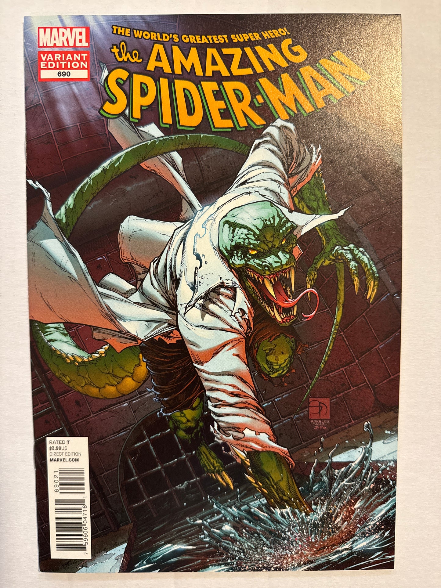 AMAZING SPIDER-MAN #690 SHANE DAVIS 1:25 VAR - Hard To Find