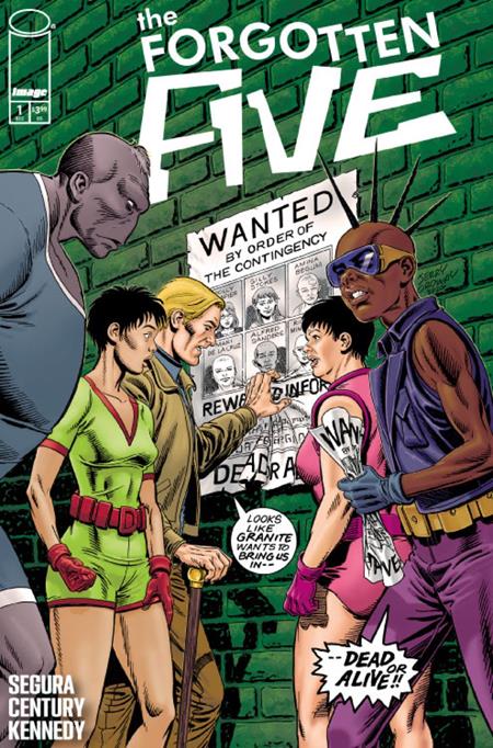 FORGOTTEN FIVE #1 CVR D JERRY ORDWAY VAR - PREORDER FOC 16/11/26  DUE IN STORE 16/12/26