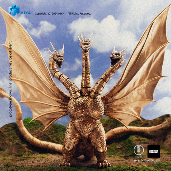 HIYA Exquisite Basic Series None Scale 10 Inch Godzilla vs. King Ghidorah King Ghidorah Action Figure