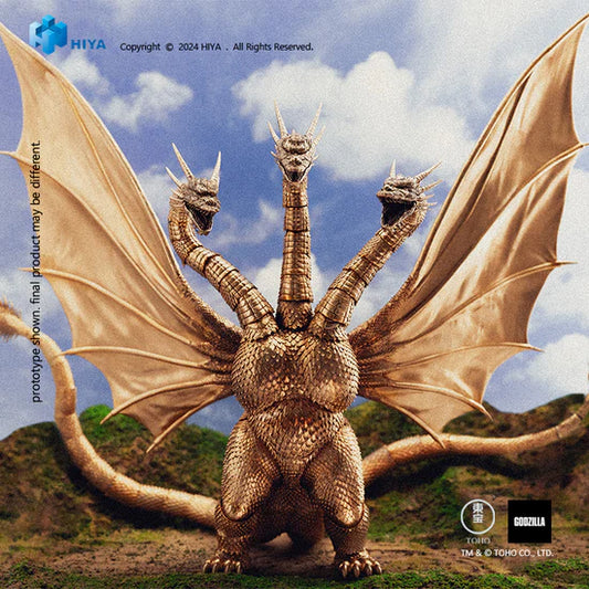 HIYA Exquisite Basic Series None Scale 10 Inch Godzilla vs. King Ghidorah King Ghidorah Action Figure