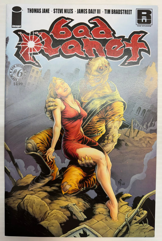 BAD PLANET #6 (OF 12) (MR) - DAVE STEVENS FINAL COVER NM/NM+