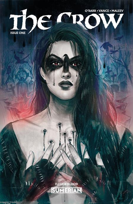 CROW FLESH AND BLOOD #1 CVR A SUSPIRIA VILCHEZ (MR) - PREORDER FOC 31/8/26  DUE IN STORE 7/10/26