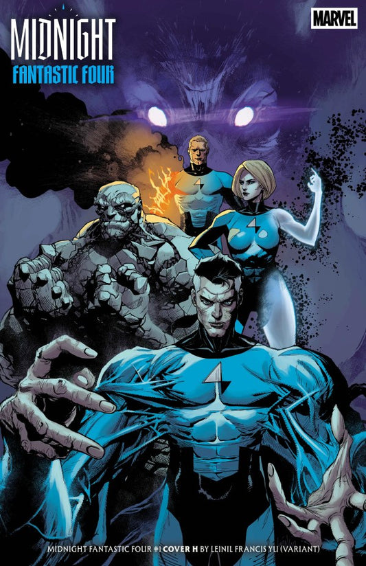 MIDNIGHT FANTASTIC FOUR #1 CVR H LEINIL FRANCIS YU VAR - PREORDER (FOC 31/8/26) DUE IN STORE 7/10/26