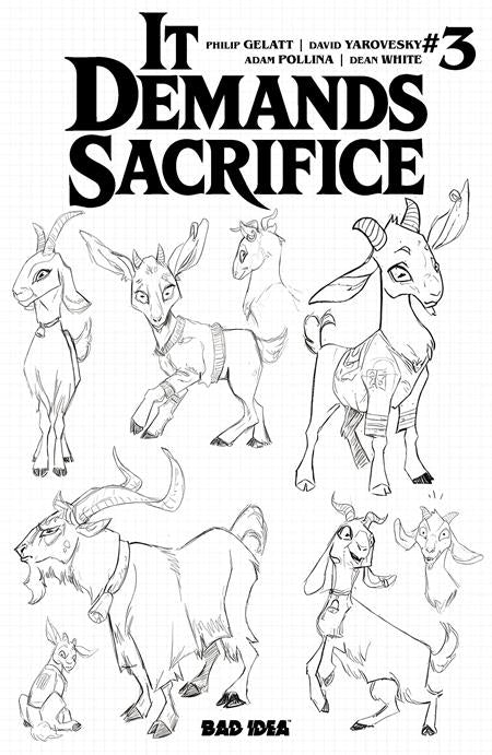 IT DEMANDS SACRIFICE #3 (OF 4) CVR C ADAM POLLINA DESIGN VAR - PREORDER (FOC 14/12/26) DUE IN STORE 20/1/27