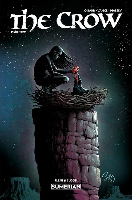 CROW FLESH AND BLOOD #2 CVR B DANIEL BAYLISS VAR (MR) - PREORDER FOC 12/10/26  DUE IN STORE 11/11/26