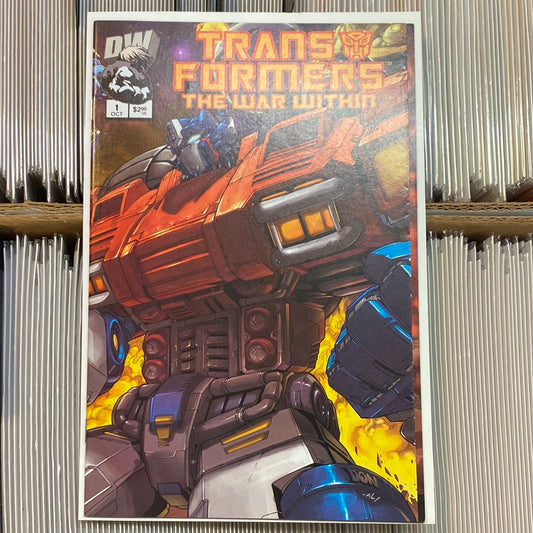 TRANSFORMERS THE WAR WITHIN #1 DON FIGUEROA GATEFOLD CVR