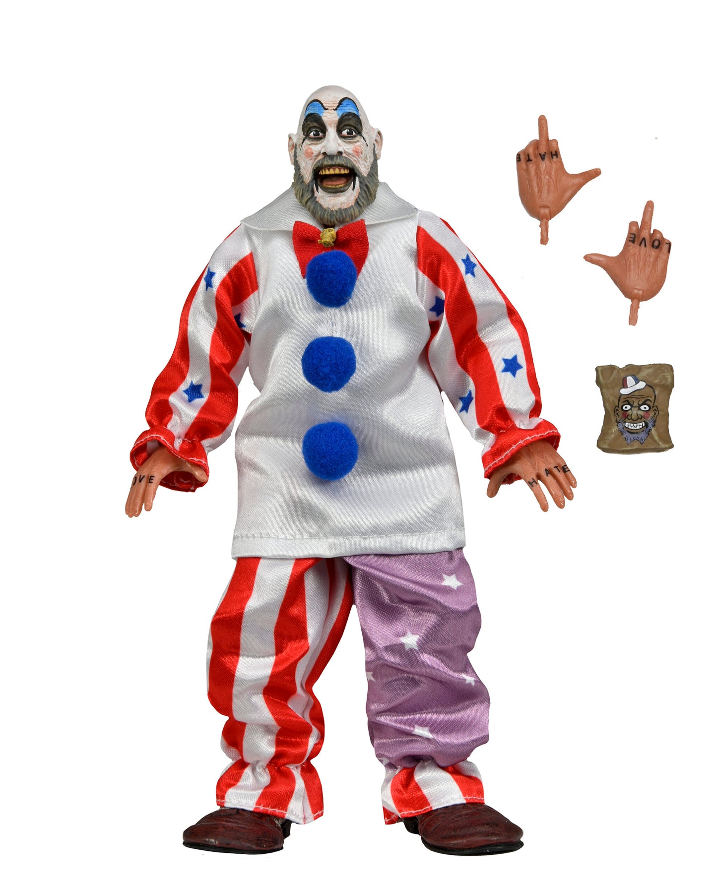 House of 1000 Corpses – 20th Anniversary 8” Clothed Action Figure – Captain Spaulding