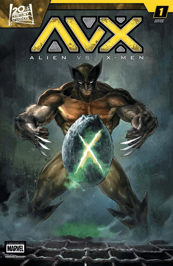 ALIENS VS X-MEN #1 CVR C ALAN QUAH POSTER HOMAGE VAR