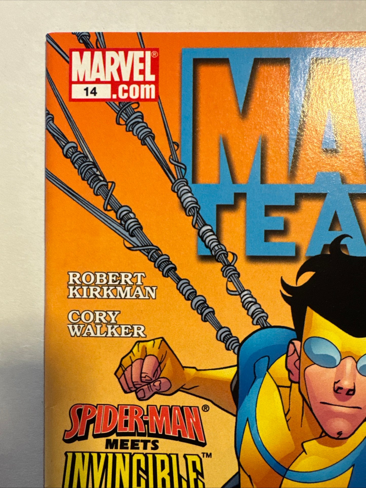 MARVEL TEAM-UP #14 (2005) - SPIDER-MAN MEETS INVINCIBLE - HOT BOOK!