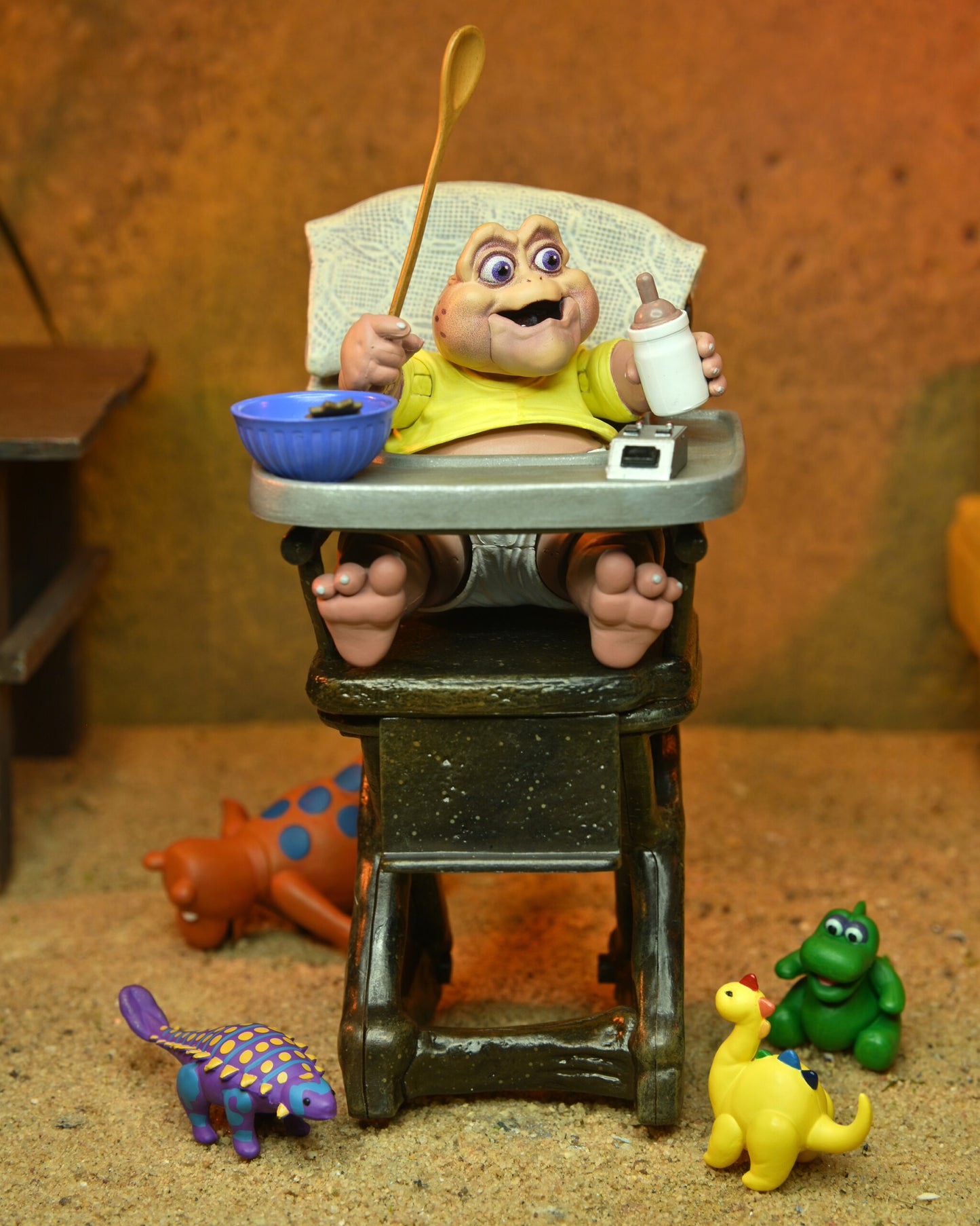 Dinosaurs 7” Scale Action Figure – Ultimate Baby Sinclair - PREORDER 15/8/24