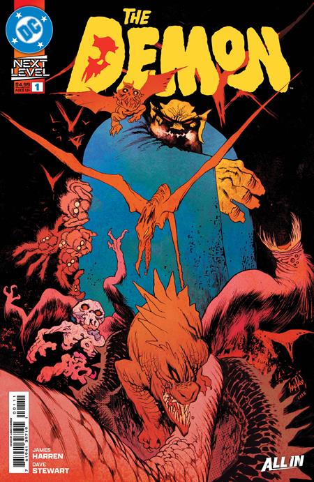 DEMON #1 CVR A JAMES HARREN - PREORDER (FOC 14/9/26) DUE IN STORE 7/10/26