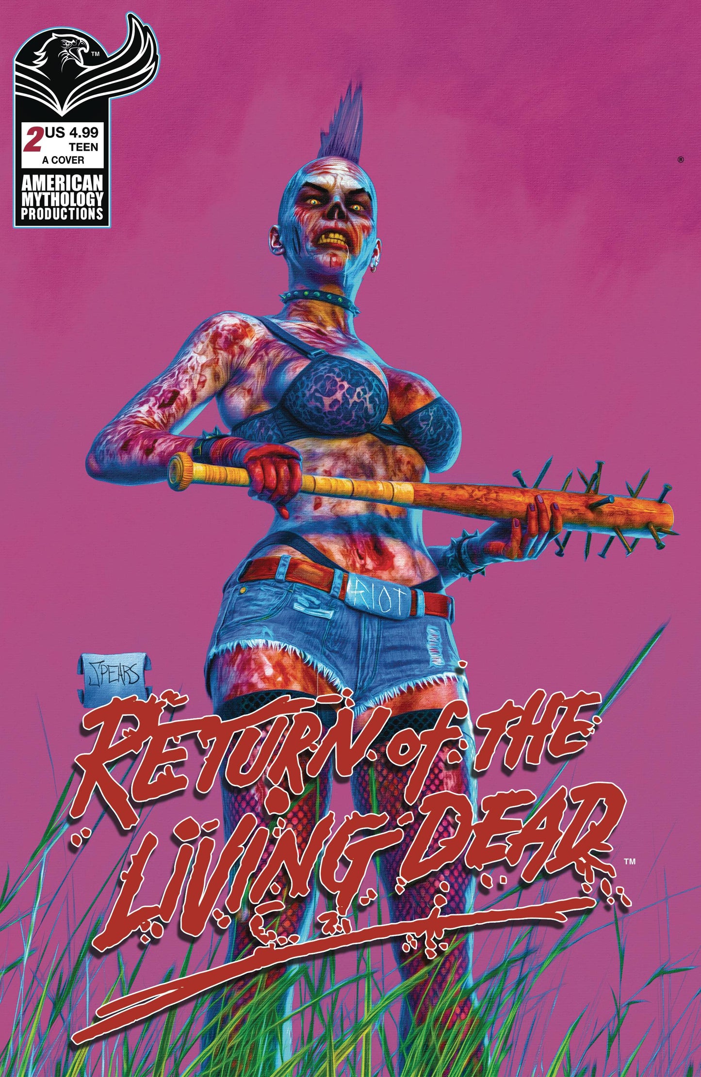 RETURN OF THE LIVING DEAD #2 CVR A SPEARS PAINTED - PREORDER