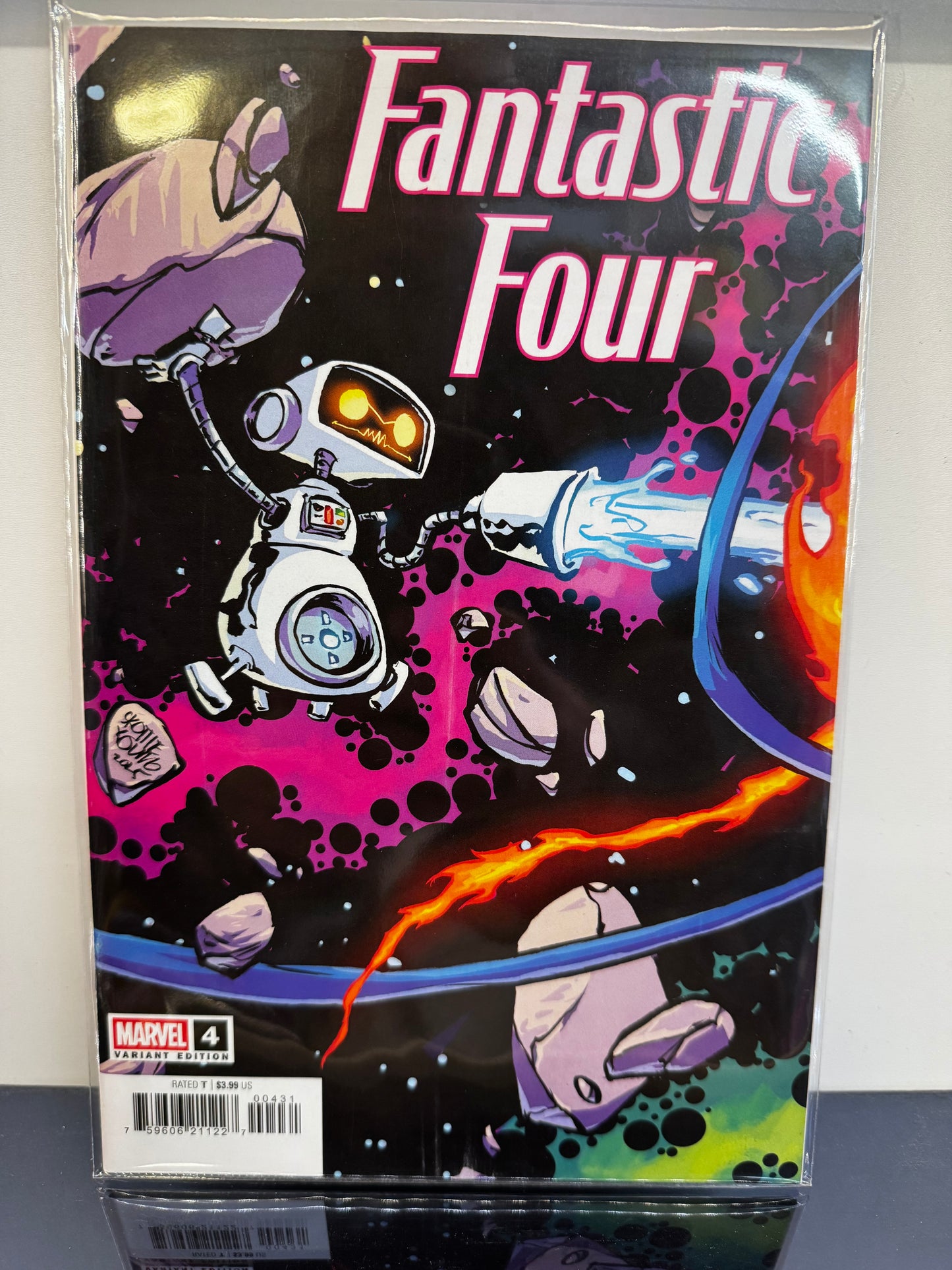 FANTASTIC FOUR (2025) SKOTTIE YOUNG CONNECTING VAR SET OF 5