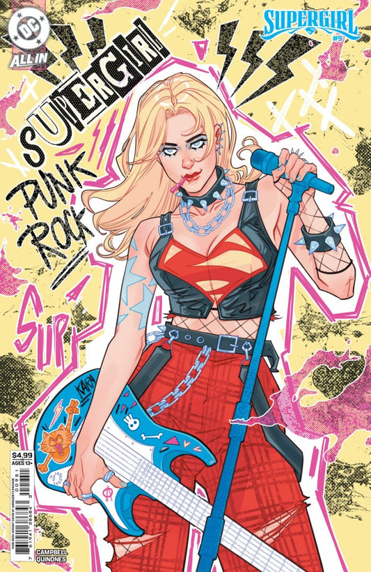 Supergirl #9 Cover F Marguerite Sauvage Punk Rock Variant - DUE 14/1/26