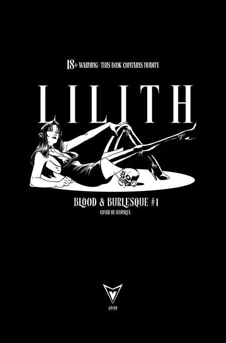 LILITH BLOOD AND BURLESQUE #1 (OF 5) CVR J SUSPERIA NSFW BLACK BAG VAR (MR) - PREORDER (FOC 14/9/26) DUE IN STORE 14/10/26