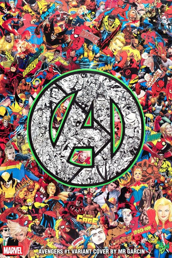 AVENGERS #1 PASCAL GARCIN VAR - PREORDER (FOC 24/8/26) DUE IN STORE 4/11/26