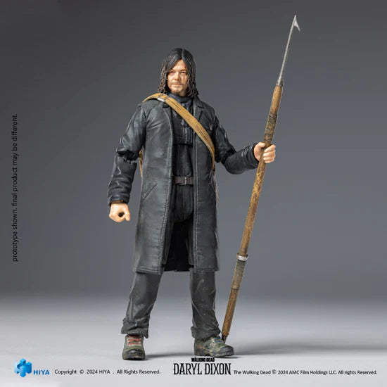 HIYA Exquisite Mini Series 1/18 Scale 4 Inch The Walking Dead Daryl Dixon Action Figure - PREORDER Q3 24