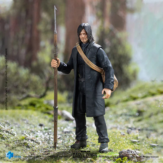 HIYA Exquisite Mini Series 1/18 Scale 4 Inch The Walking Dead Daryl Dixon Action Figure - PREORDER Q3 24