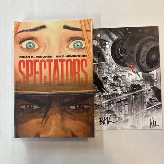 Spectators Hardcover + signed art print