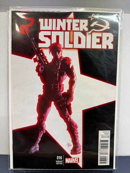 Winter Soldier #16 1:30 Mike Deodato Jr. Variant - VERY HARD TO FIND COVER