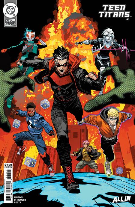 TEEN TITANS #1 CVR F DAN MORA FOIL VAR