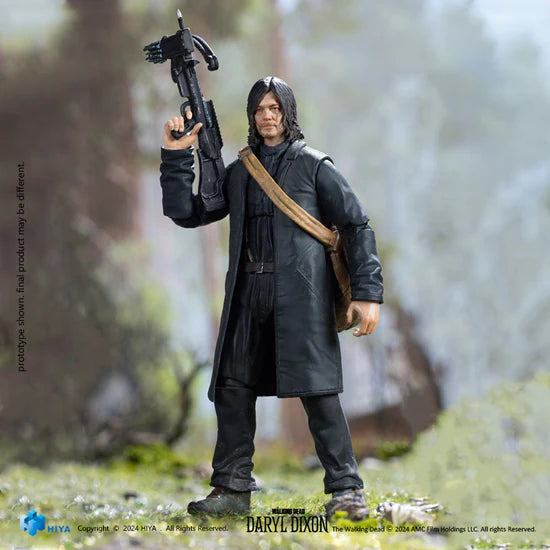 HIYA Exquisite Mini Series 1/18 Scale 4 Inch The Walking Dead Daryl Dixon Action Figure - PREORDER Q3 24